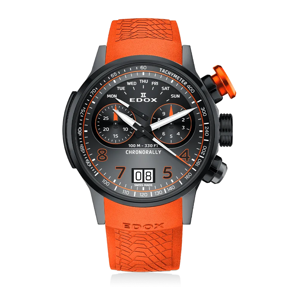 Edox Chronorally men's watch 38003-TINGNOCAO-GNO