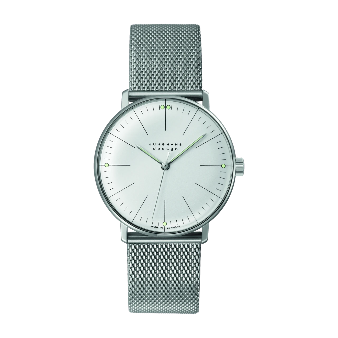 Junghans max bill hand-wound sapphire glass men's watch 027/3004.46