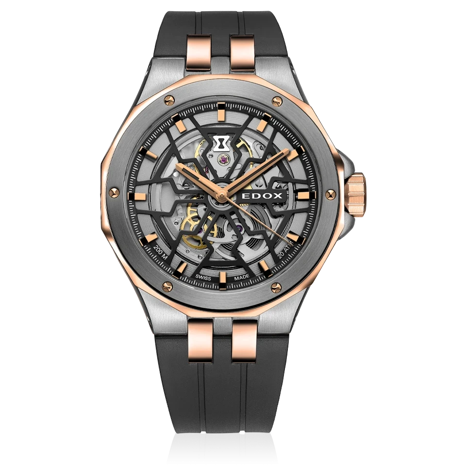 Edox Delfin Mecano men's watch 85303 357GR NRN