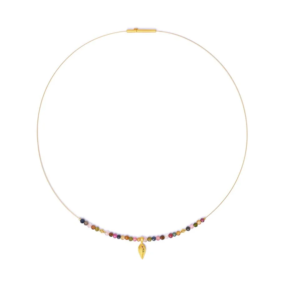 Bernd Wolf Plumesan Necklace Tourmaline 84184926-043